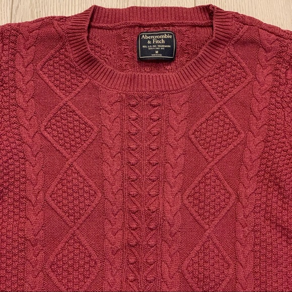ABERCROMBIE & FITCH Round Neck Long Sleeve Sweater - Picture 5 of 5